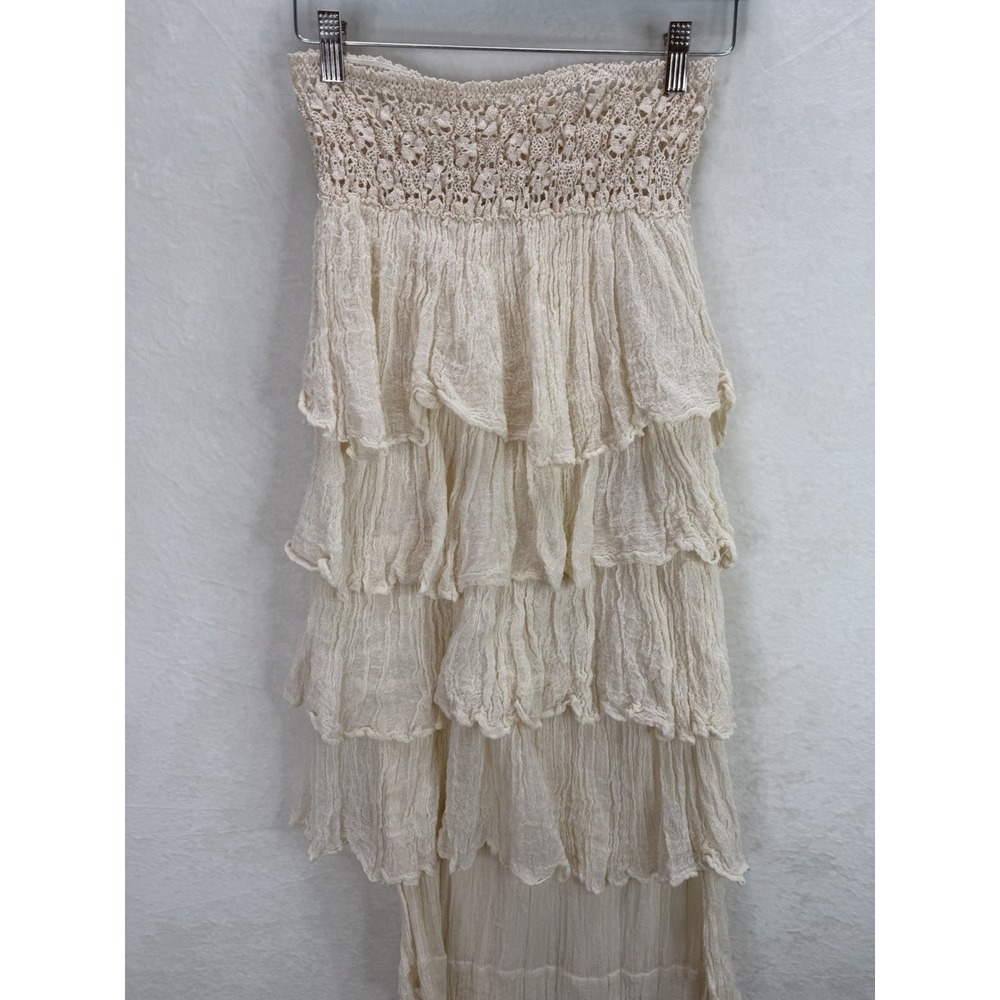 Jen's Pirate Booty Tango Uneven Skirt in‎ Natural One Size New With Tags FLAW - Picture 6 of 12
